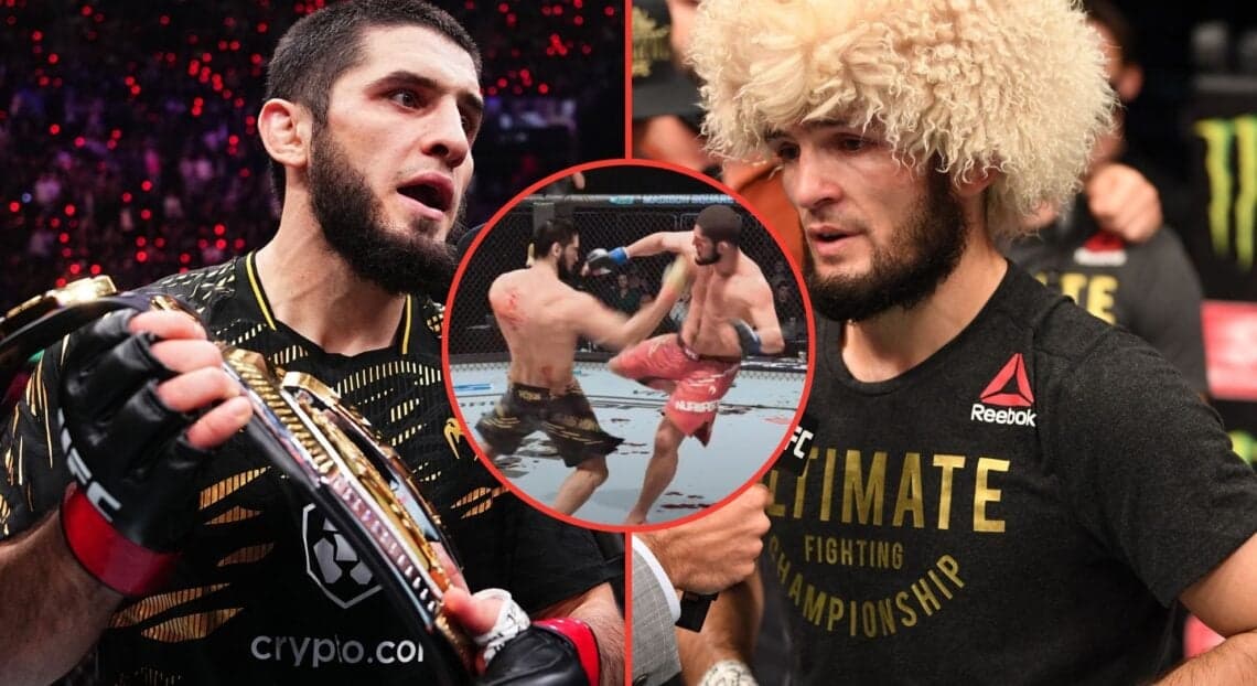 Khabib Nurmagomedov et Islam Makhachev : l'UFC 330, une leçon de respect sous haute tension