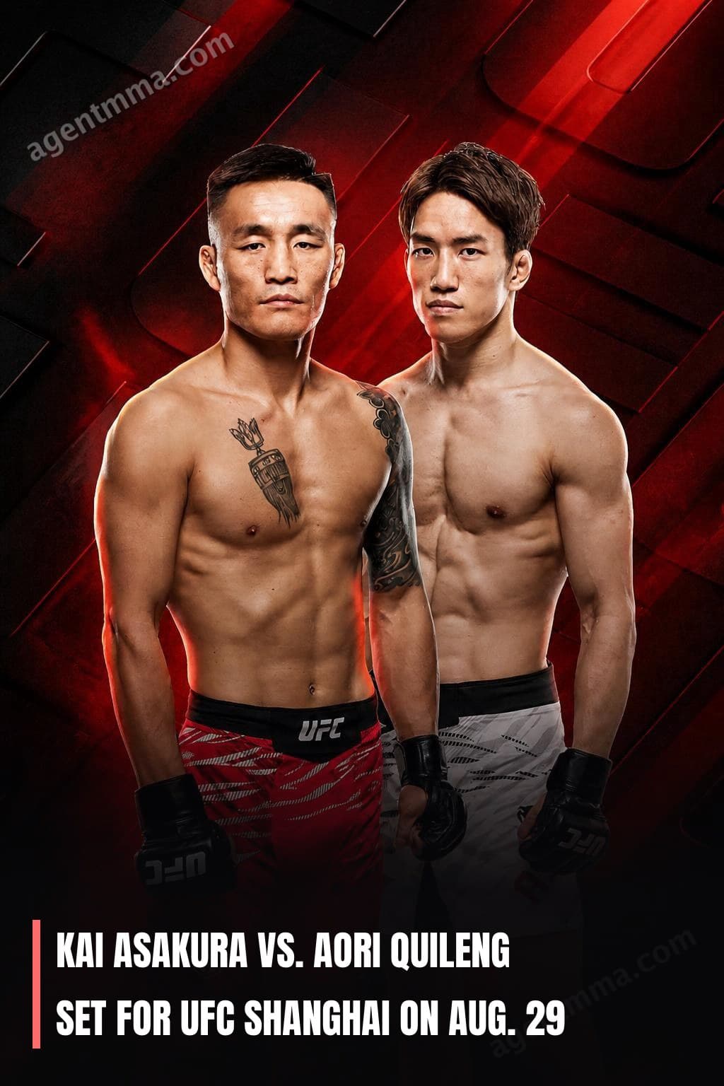 Asakura frappe fort : Kai brille à Shanghai après son KO viral en UFC