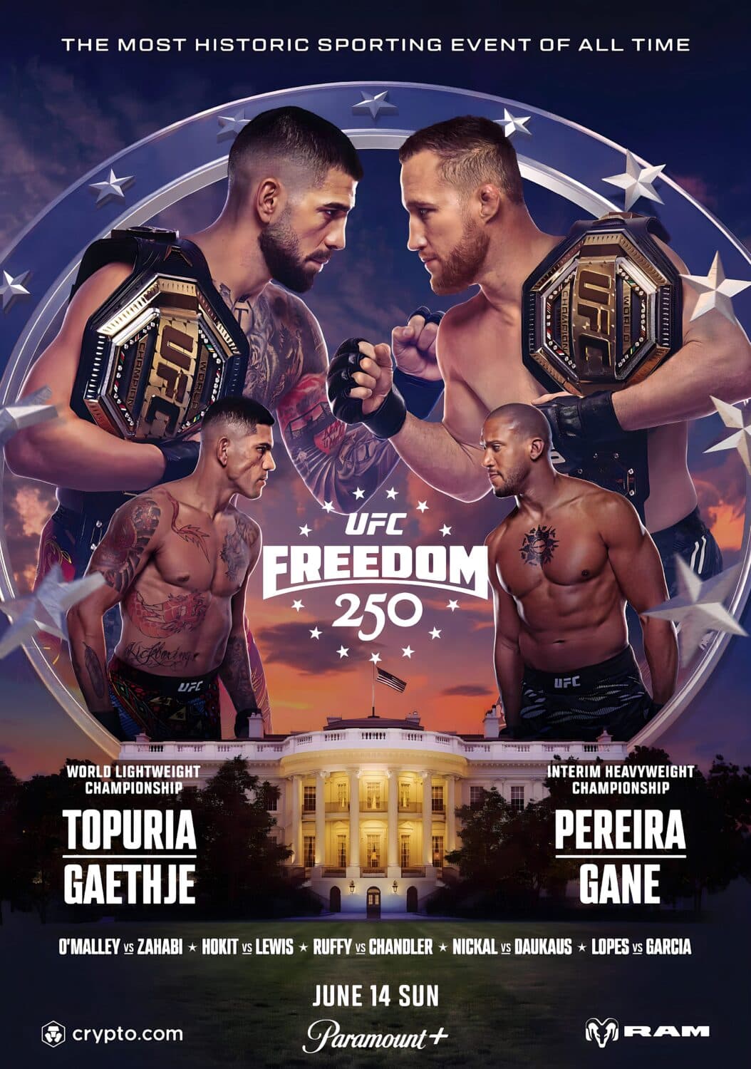 Topuria s’effondre face à Gaethje : l’UFC Freedom 250 pulvérise les certitudes Topuria s’effondre face à Gaethje : l’UFC Freedom 250 pulvérise les certitudes