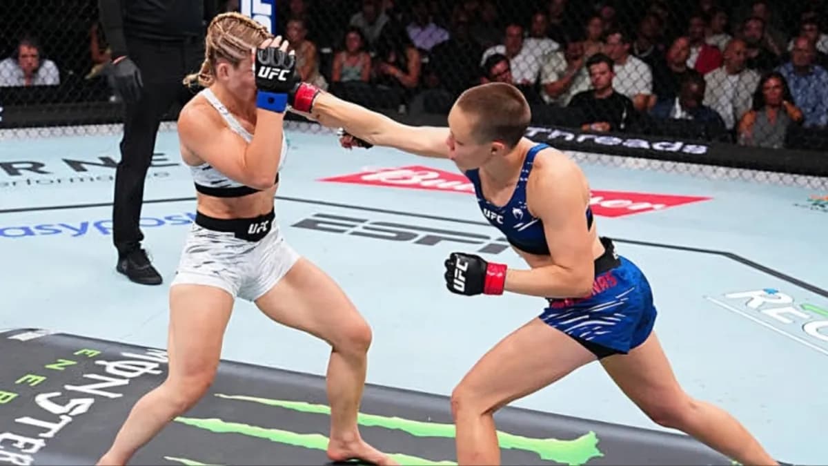 Rose Namajunas de retour aux entraînements après une opération oculaire, elle milite pour des amendes en cas de coup de doigt