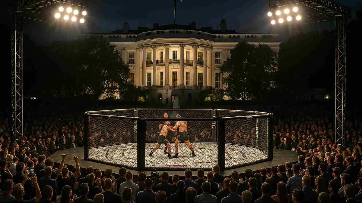 Derrick Lewis et Josh Hokit s’affrontent dans un duel inédit à l’UFC White House, un événement qui marque l’histoire des arts martiaux mixtes.