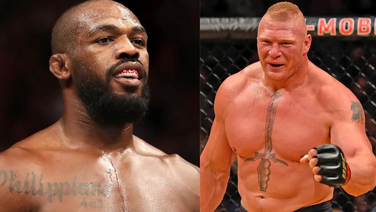 Un affrontement mythique entre deux légendes : Jones, le génie tactique, face à Lesnar, la force brute. Qui l'emportera ?