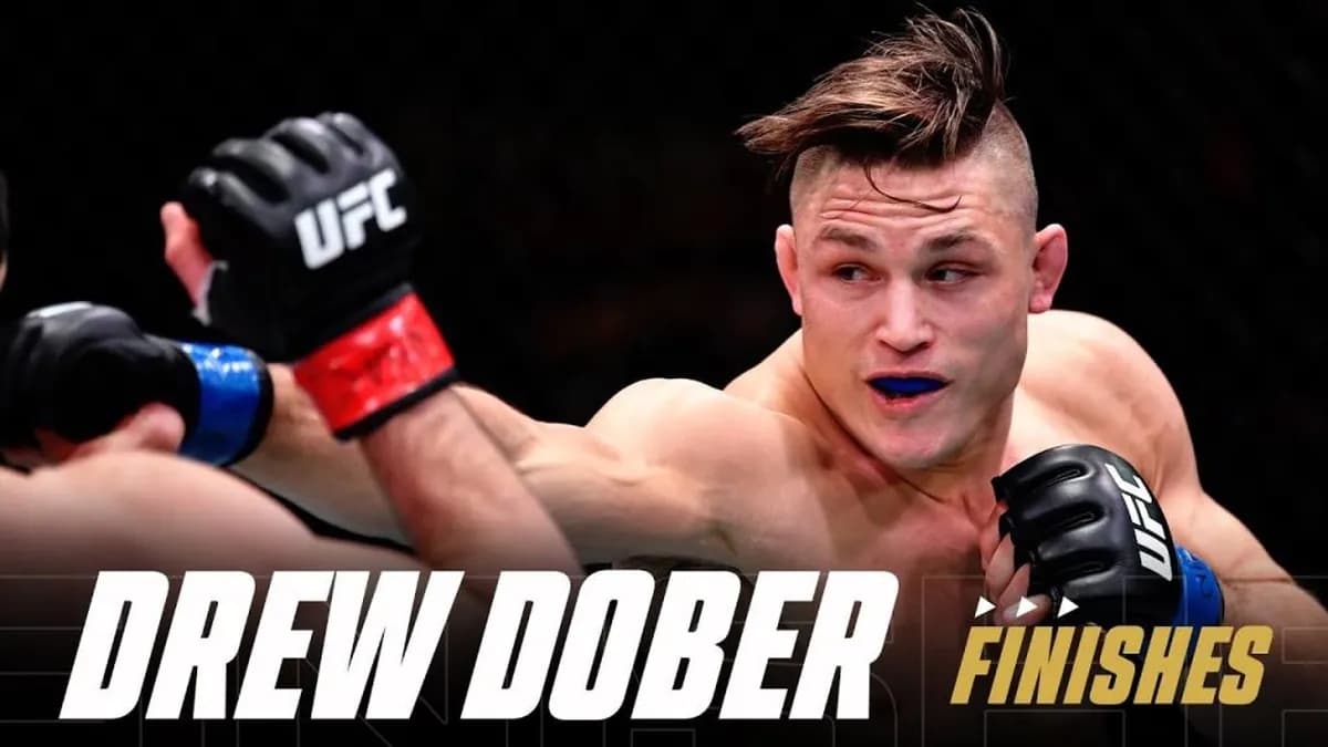 UFC Vancouver : Drew Dober Éteint Kyle Prepolec en 3 Rounds – Une Soirée de Finitions Spectaculaires