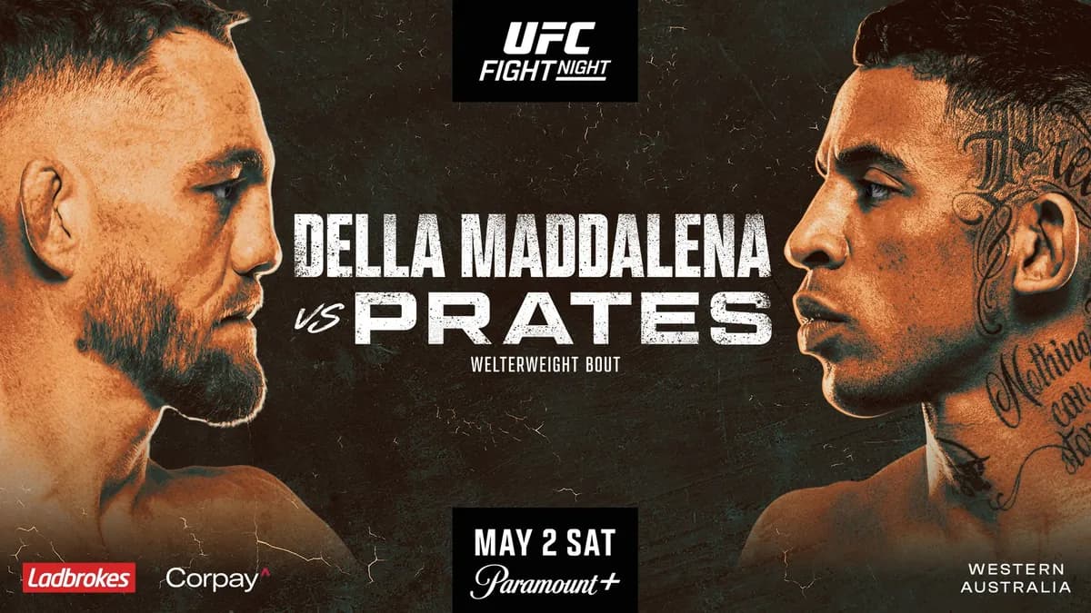 Prates et Della Maddalena s'affrontent pour écrire l'histoire à l'UFC Perth