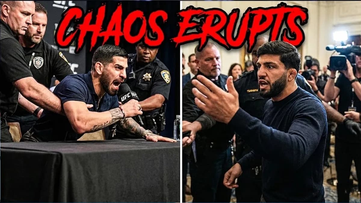 Conférence UFC White House : quand les provocations de Hokit transforment la soirée en spectacle explosif