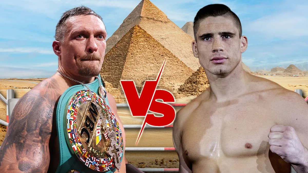 Champion Usyk défie les limites de la discipline : une victoire sous les pyramides sous tension