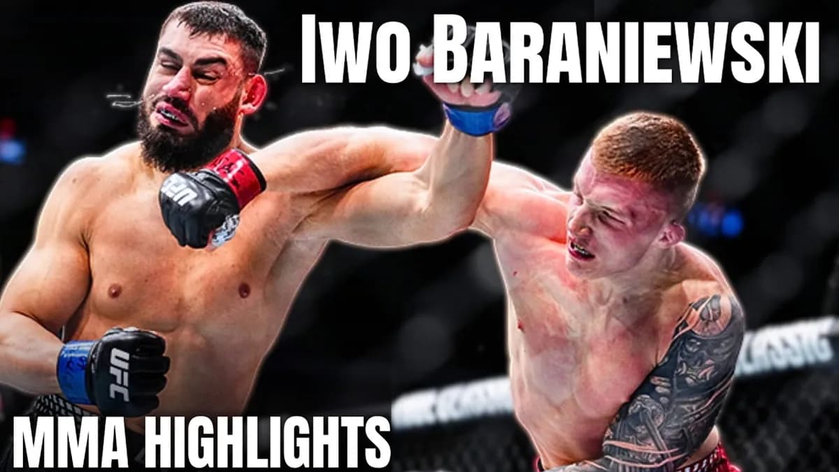 Iwo Baraniewski défie Junior Tafa dans un combat clé pour son avenir en UFC, le 6 juin 2026 à Las Vegas