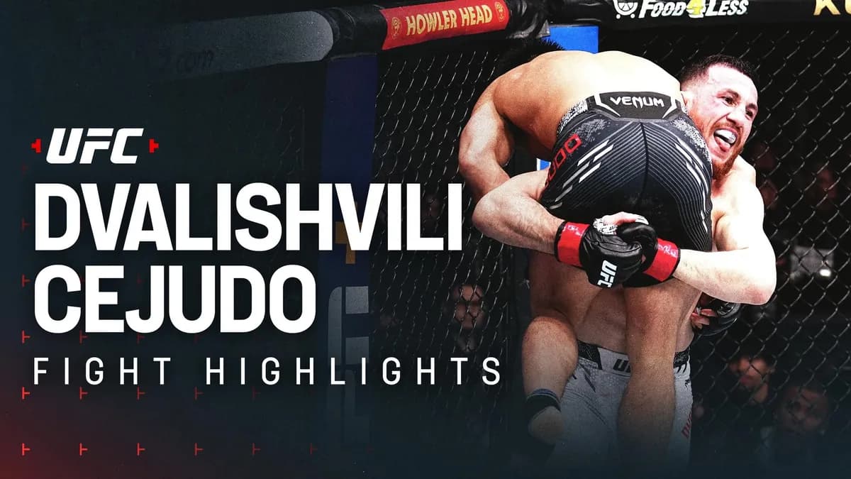 Tbilissi face à l’histoire : Dvalishvili et Cejudo s’affrontent en duel historique de lutte et MMA Tbilissi face à l’histoire : Dvalishvili et Cejudo s’affrontent en duel historique de lutte et MMA