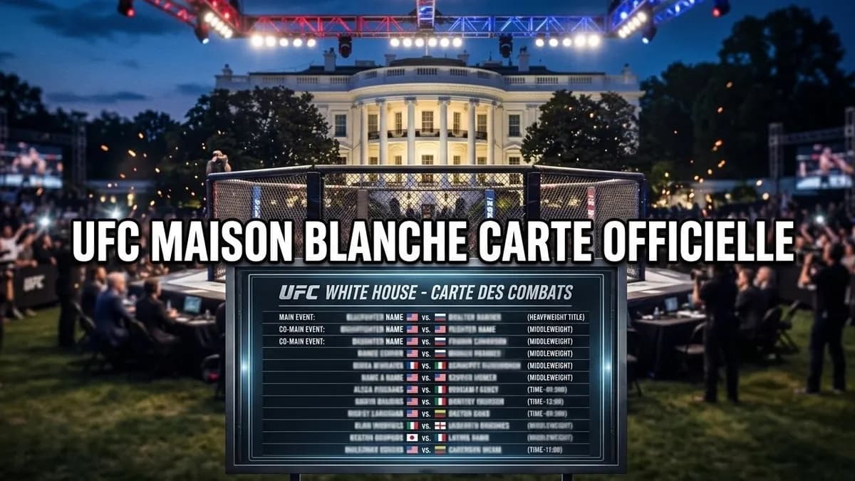 L’UFC célèbre les 250 ans de l’indépendance américaine avec un événement exceptionnel, mais les imprévus s’accumulent L’UFC célèbre les 250 ans de l’indépendance américaine avec un événement exceptionnel, mais les imprévus s’accumulent