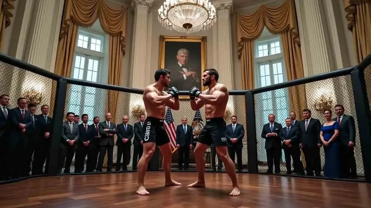 Un combat historique pour Steve Garcia lors d’un gala UFC inédit à la Maison-Blanche Un combat historique pour Steve Garcia lors d’un gala UFC inédit à la Maison-Blanche