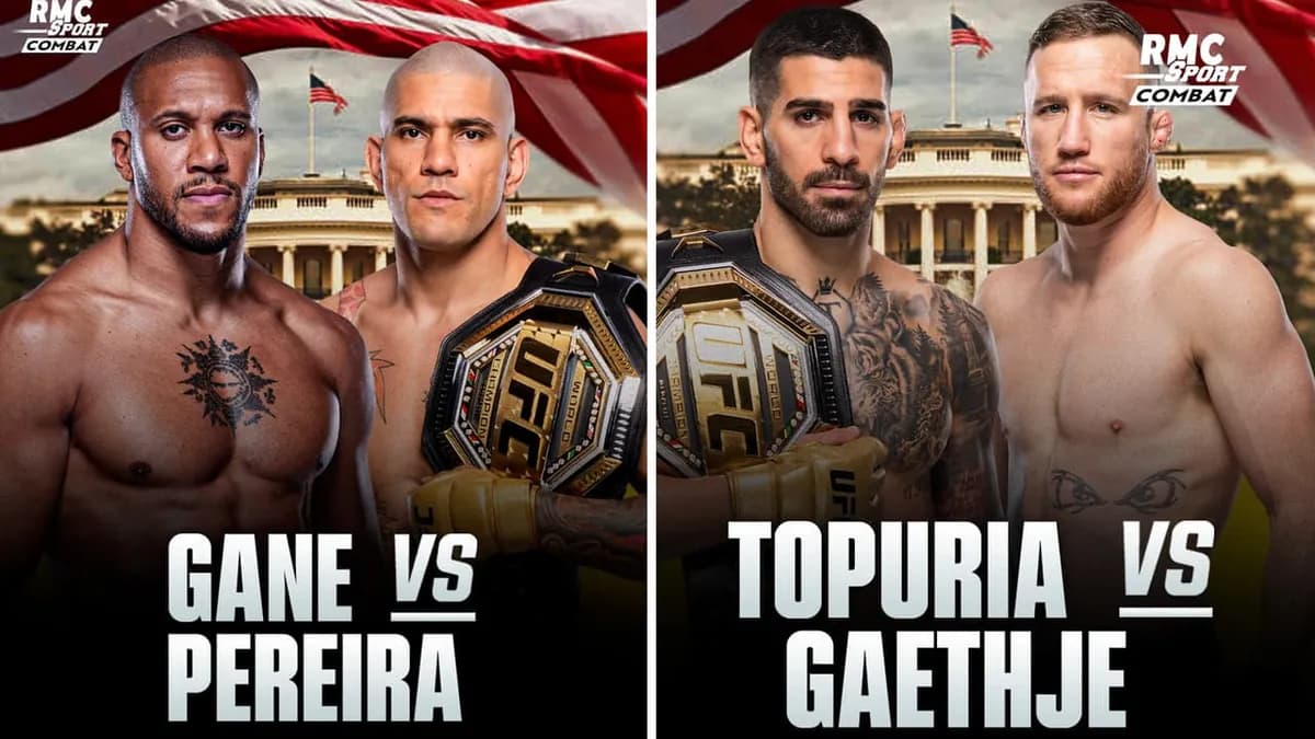 Un duel historique pour l'UFC : Topuria affronte Gaethje sous les yeux de la nation américaine Un duel historique pour l'UFC : Topuria affronte Gaethje sous les yeux de la nation américaine