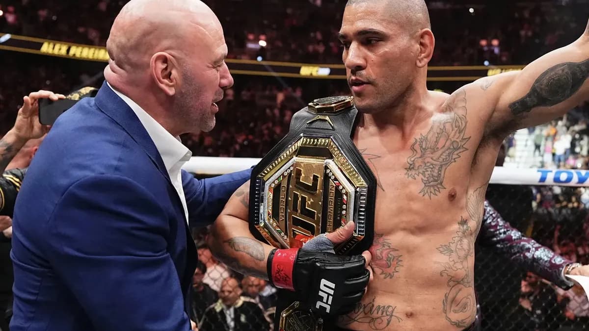 Dana White mise sur Pereira pour un futur record historique à l'UFC Dana White mise sur Pereira pour un futur record historique à l'UFC