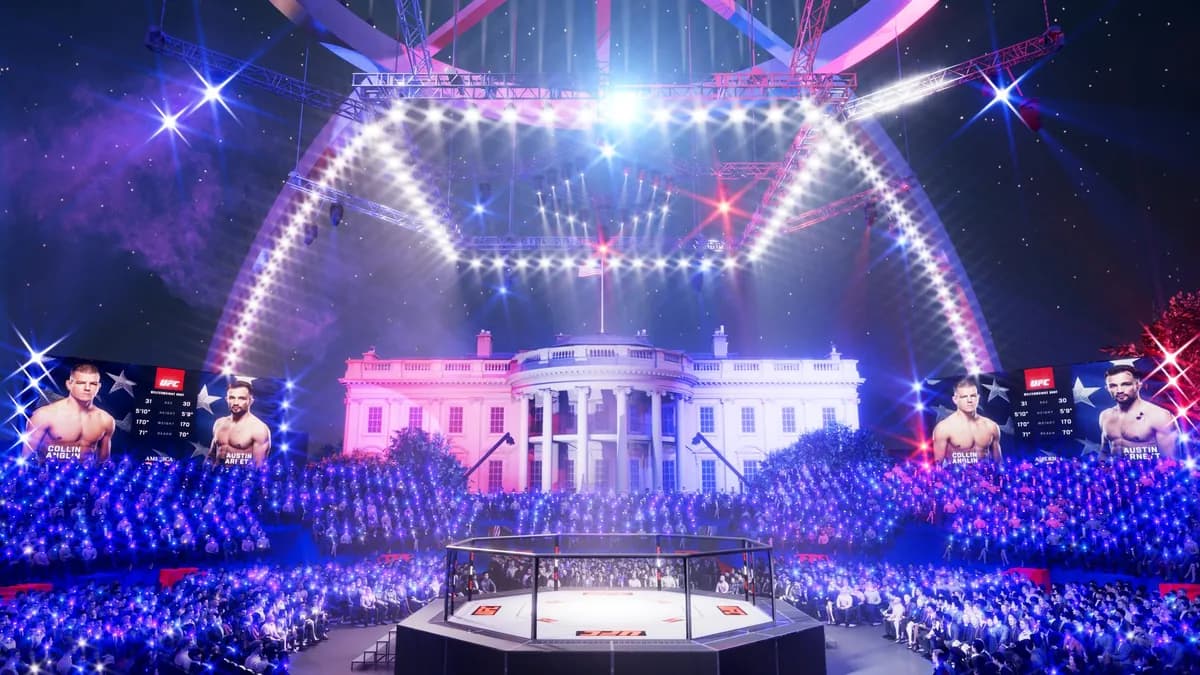 Premier combat de MMA à la Maison Blanche : Lopes affronte Garcia en juin 2026 Premier combat de MMA à la Maison Blanche : Lopes affronte Garcia en juin 2026