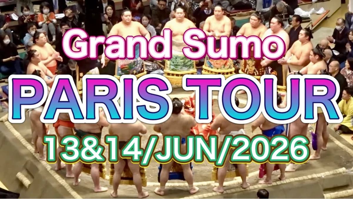 Paris attend ce sport ancestral depuis 1993 : 40 champions de sumo, dont deux yokozunas, envahissent Bercy ce week-end Paris attend ce sport ancestral depuis 1993 : 40 champions de sumo, dont deux yokozunas, envahissent Bercy ce week-end