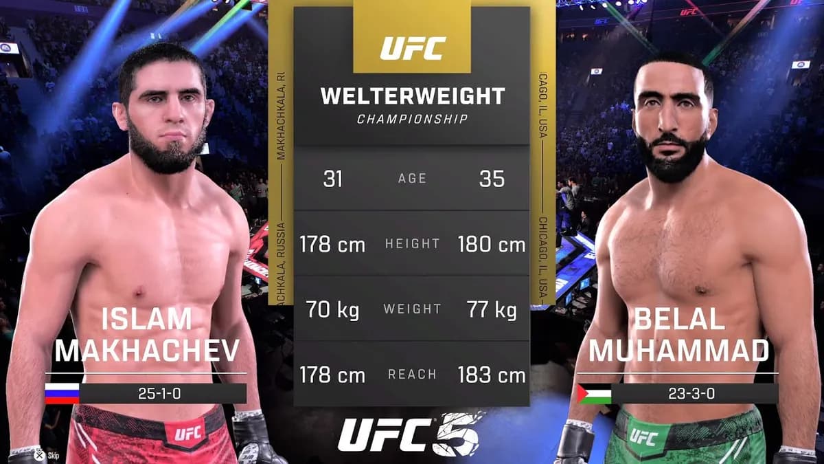 Belal Muhammad : Pourquoi il ignore sciemment les rumeurs d'un combat contre Islam Makhachev