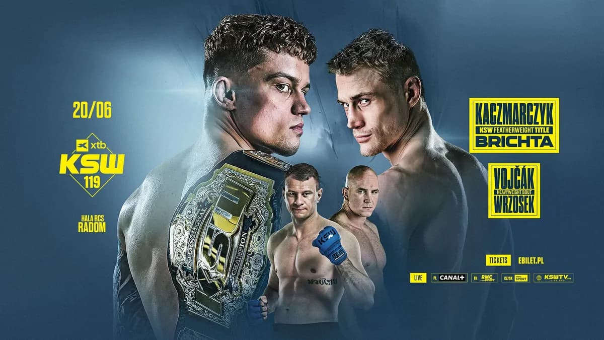 Damian Janikowski, médaillé olympique de lutte, se relance après une défaite initiale face à Viktor Zalewski lors du gala XTB KSW 119.