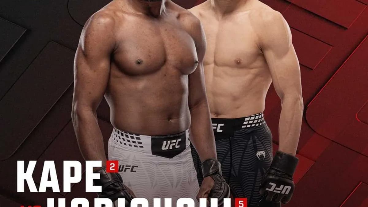 Manel Kape domine Kyoji Horiguchi par arrêt de l'arbitre au troisième round à Las Vegas Manel Kape domine Kyoji Horiguchi par arrêt de l'arbitre au troisième round à Las Vegas