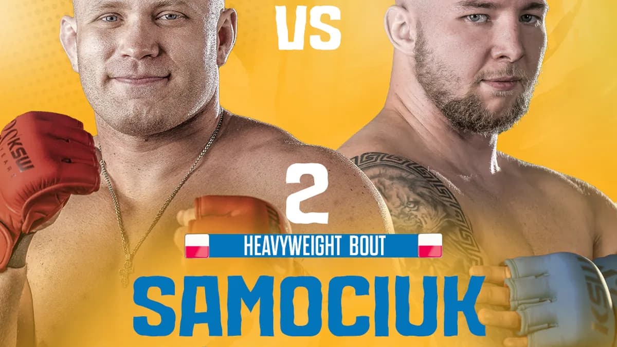 Retour au combat : Samociuk s’incline face à Martinek au KSW dans un affrontement en demi-teinte