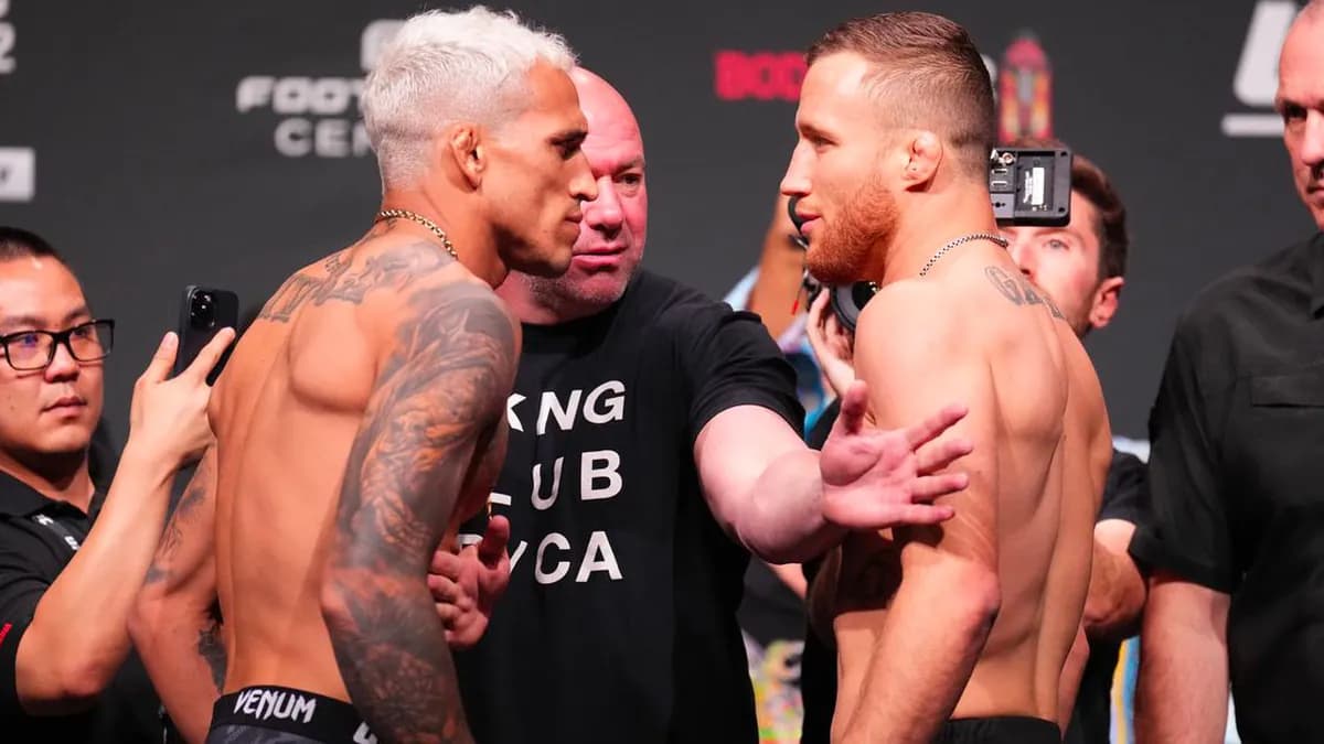 Un duel historique pour les poids légers : Gaethje et Oliveira se confrontent à nouveau