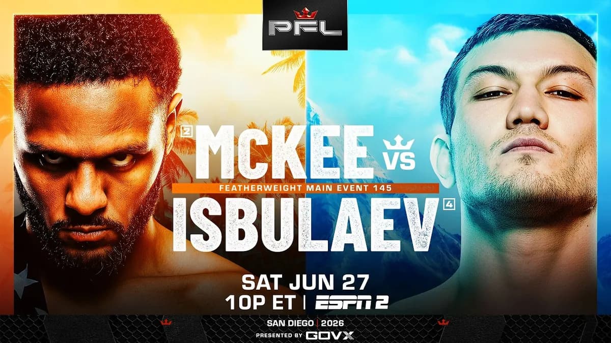 Éclat du PFL : McKee affronte Isbulaev dans un affrontement historique à San Diego