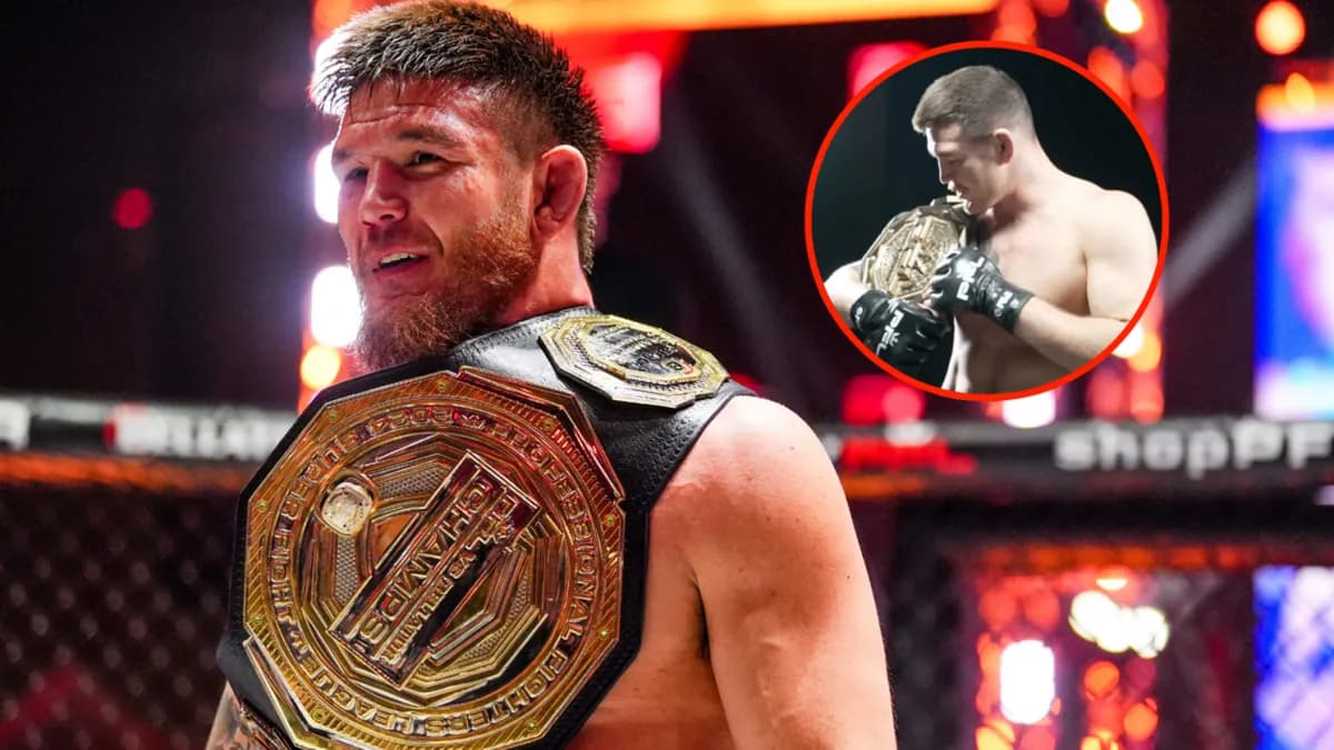 Sean Strickland, champion UFC des poids moyens, relève un défi inédit face à lui-même en visant le titre PFL sous la houlette de Johnny Eblen.
