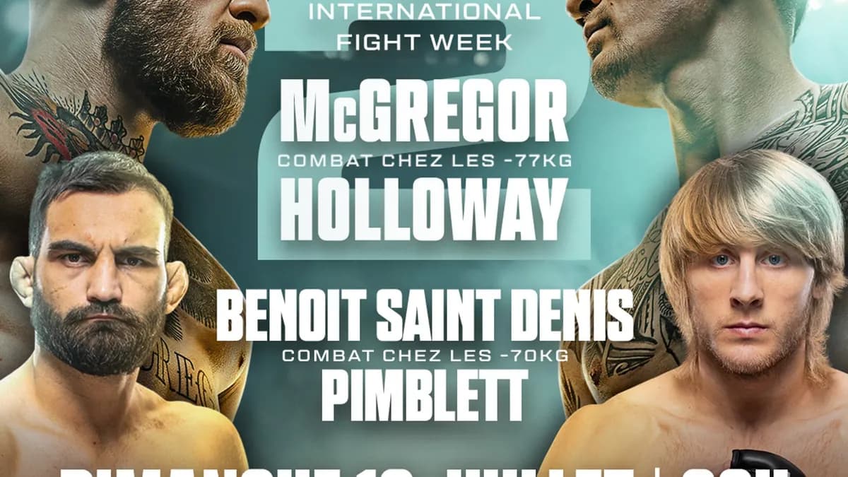 L’affrontement des légendes : McGregor affronte Saint-Denis au cœur de l’UFC 329