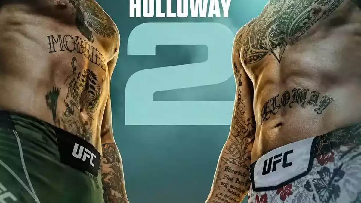 Dernier grand rendez-vous de l’année : Conor McGregor affronte Max Holloway en direct à l’UFC 329