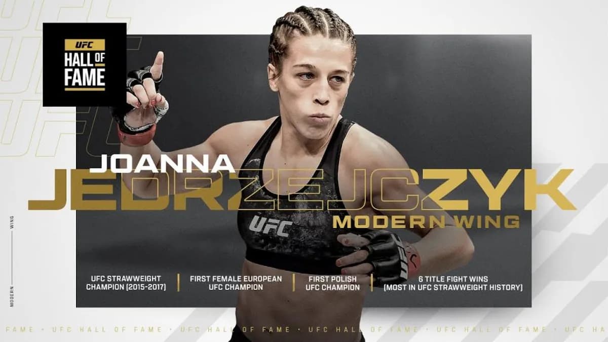L’héritage de Joanna Jędrzejczyk scellé une seconde fois dans l’histoire de l’UFC