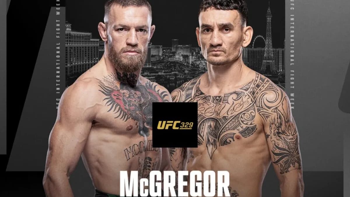 Conor McGregor affronte Max Holloway dans un duel explosif à l'UFC 329