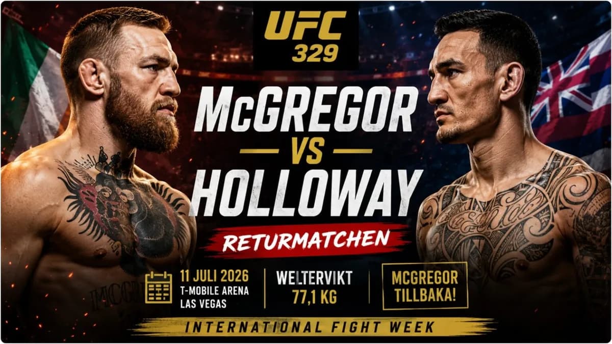 Dernier duel explosif de Conor McGregor à l'UFC 329 : chute fulgurante en 69 secondes