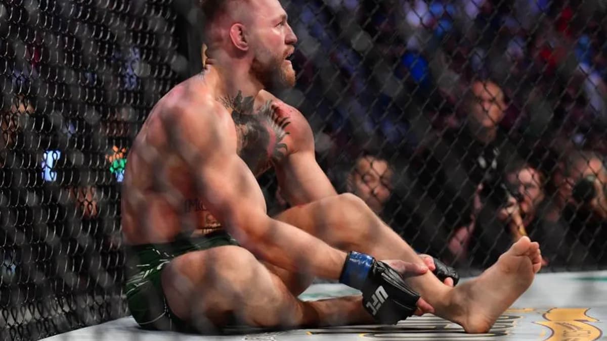 Le combat phare de l'UFC 329 tourne au drame dès la première minute : McGregor blessé, Beltran stoppe le combat