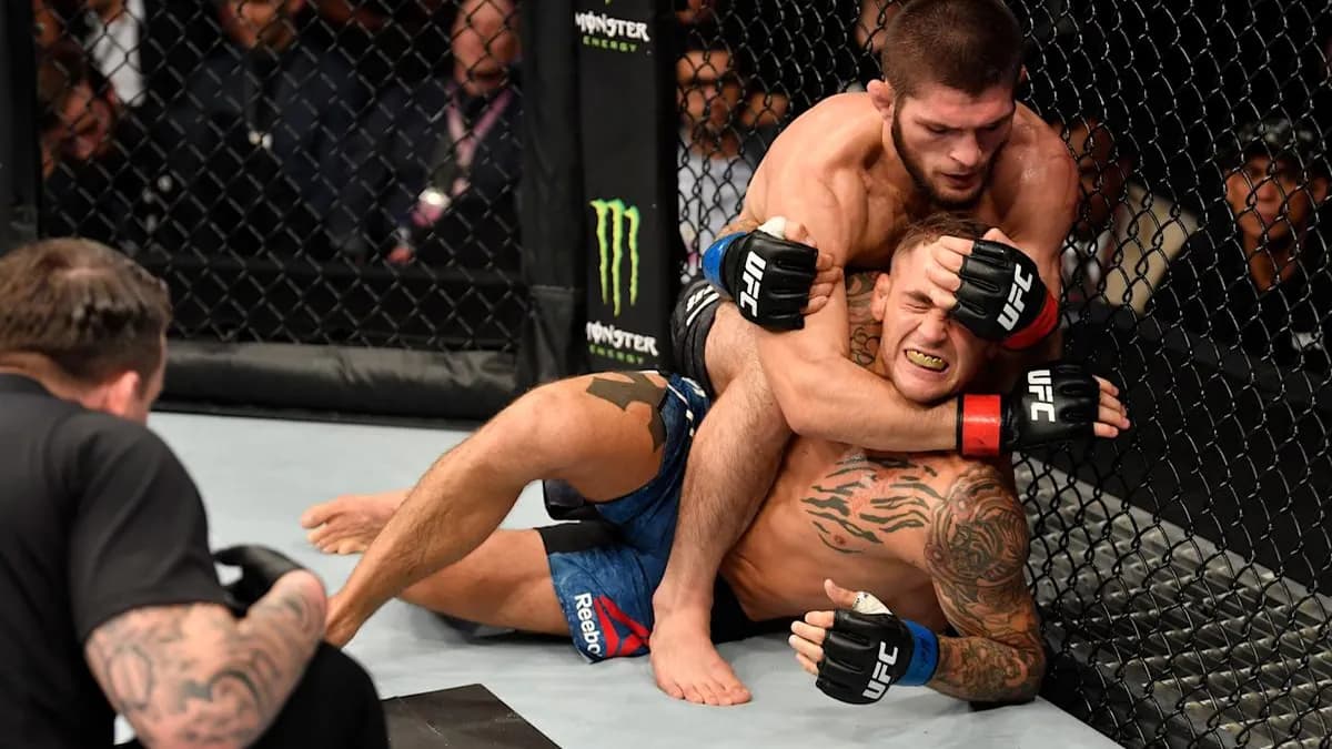 A legendary physical duel: Poirier challenges Nurmagomedov in 2019 A legendary physical duel: Poirier challenges Nurmagomedov in 2019