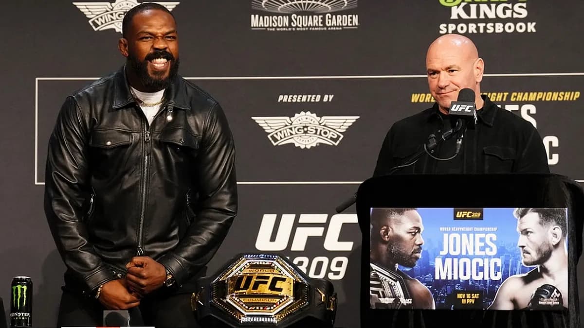 Dana White and Jon Jones: The Tension of a Return to Competition at UFC 329 Dana White and Jon Jones: The Tension of a Return to Competition at UFC 329