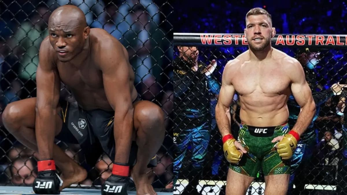 Usman dénonce un coup au pouce qui a perturbé sa vision lors de son affrontement contre Du Plessis à l'UFC Oklahoma City Usman dénonce un coup au pouce qui a perturbé sa vision lors de son affrontement contre Du Plessis à l'UFC Oklahoma City