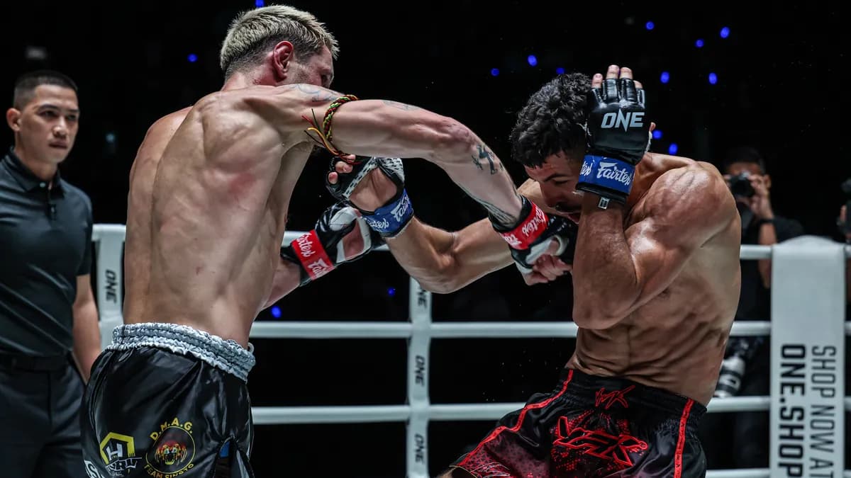 Le Français Luke Lessei s'impose par décision unanime face à Mohamed Younes Rabah dans un combat tactique Le Français Luke Lessei s'impose par décision unanime face à Mohamed Younes Rabah dans un combat tactique