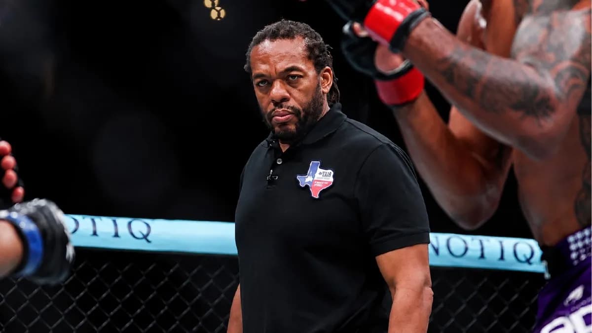 L'arbitrage de Herb Dean lors de l'UFC Paris 2024 déclenche un débat sur les décisions arbitrales en MMA L'arbitrage de Herb Dean lors de l'UFC Paris 2024 déclenche un débat sur les décisions arbitrales en MMA