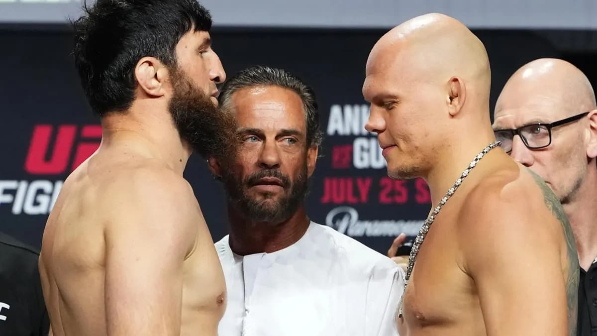 Magomed Ankalaev confirme sa suprématie en dominant Bogdan Guskov lors de l'UFC Abu Dhabi Magomed Ankalaev confirme sa suprématie en dominant Bogdan Guskov lors de l'UFC Abu Dhabi