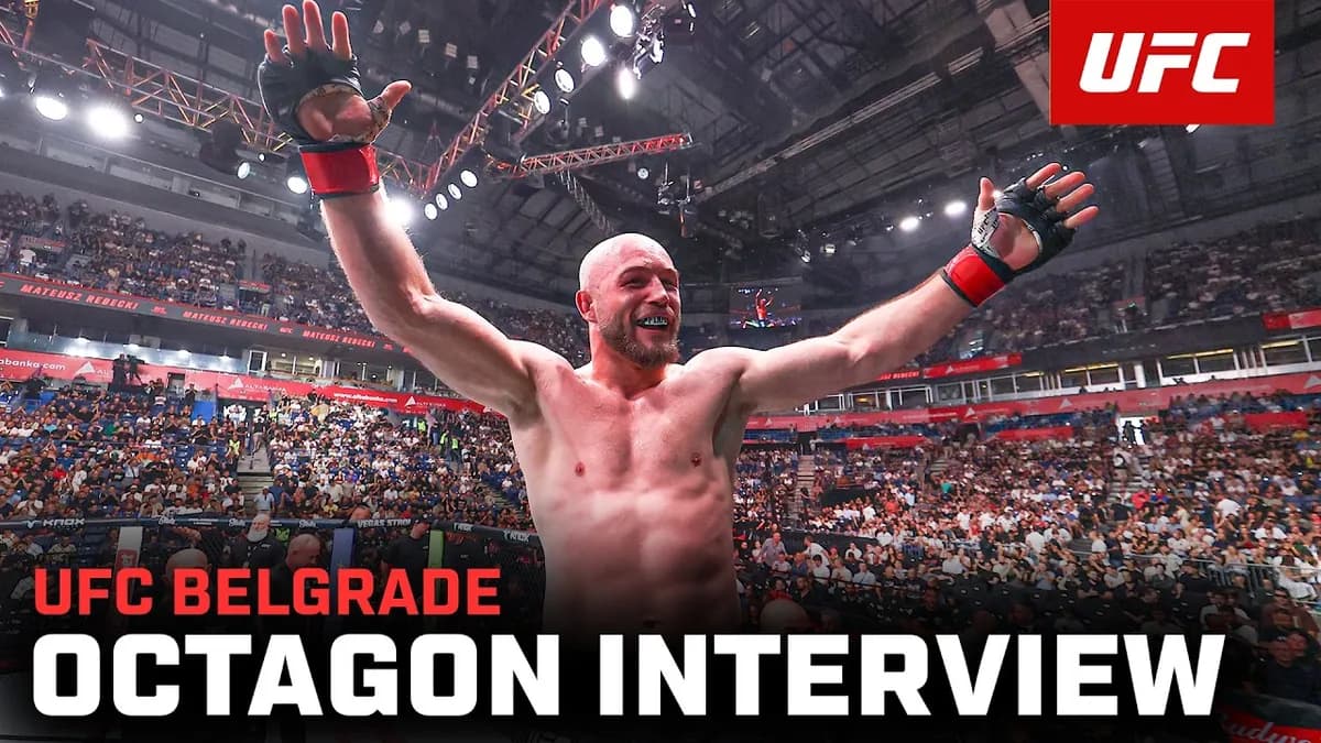 Rębecki s’impose en UFC Belgrade : victoire et renaissance après un tournant personnel Rębecki s’impose en UFC Belgrade : victoire et renaissance après un tournant personnel