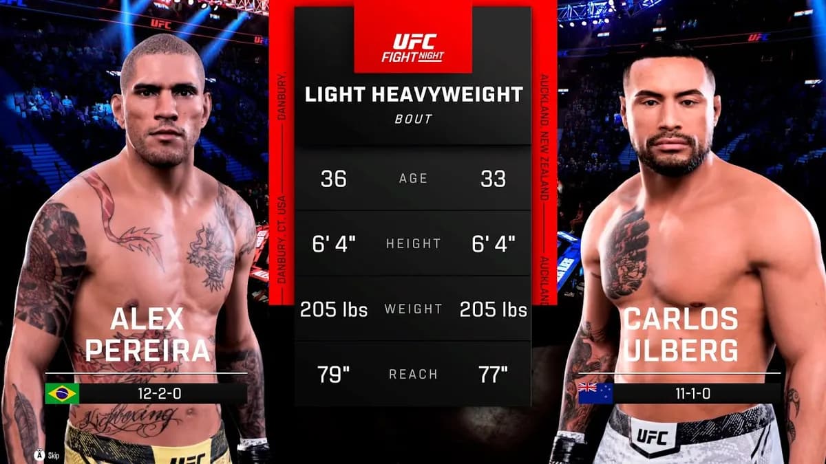 Carlos Ulberg vs Alex Pereira : Le "Money Fight" qui pourrait électriser l'UFC