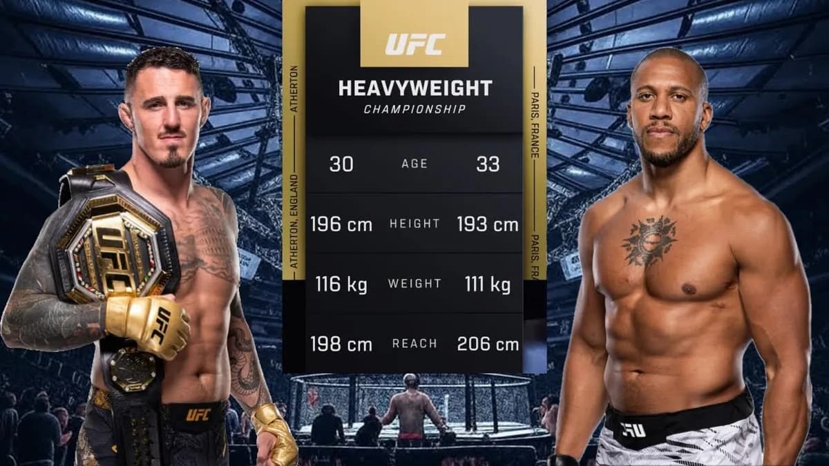 Tom Aspinall vs. Ciryl Gane 2 : La revanche tant attendue pourrait électriser l'UFC 323 Tom Aspinall vs. Ciryl Gane 2 : La revanche tant attendue pourrait électriser l'UFC 323