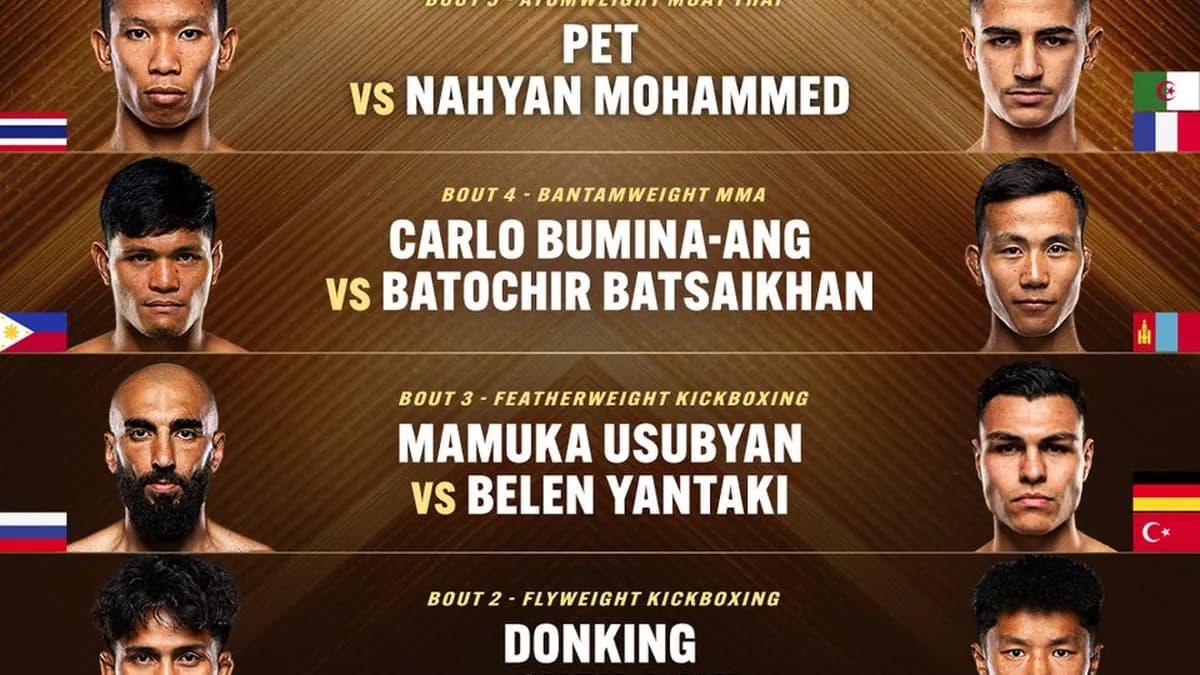 L’Inner Circle ONE Championship : duel légendaire en poids pailles à Bangkok L’Inner Circle ONE Championship : duel légendaire en poids pailles à Bangkok