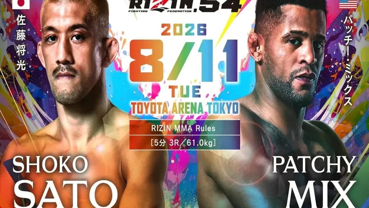 Dépassement de poids à RIZIN 54 : Mix exclu, une sanction qui divise et interroge les règles strictes de l'organisation japonaise Dépassement de poids à RIZIN 54 : Mix exclu, une sanction qui divise et interroge les règles strictes de l'organisation japonaise