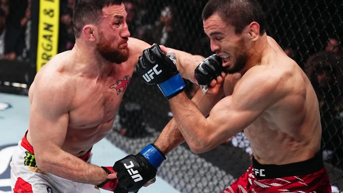 "Géorgien : Dvalishvili gifle Nurmagomedov, plaide pour son droit à la réplique" "Géorgien : Dvalishvili gifle Nurmagomedov, plaide pour son droit à la réplique"