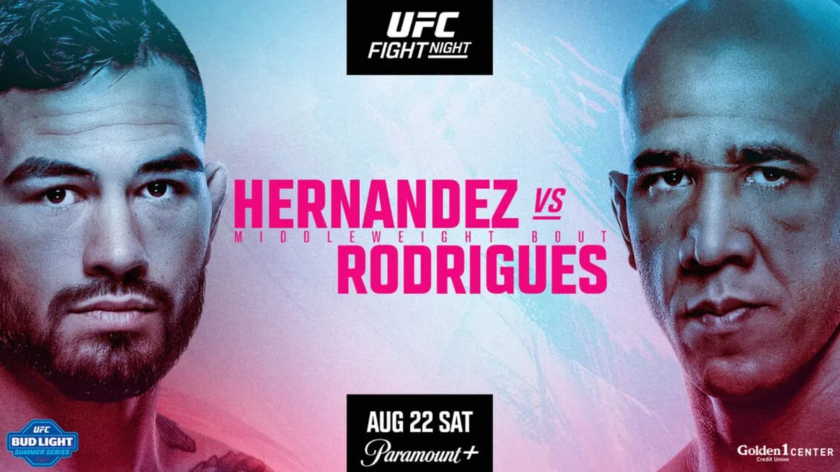 Hernandez et Rodrigues s'affrontent ce samedi en quête de victoires décisives dans la division des poids moyens Hernandez et Rodrigues s'affrontent ce samedi en quête de victoires décisives dans la division des poids moyens