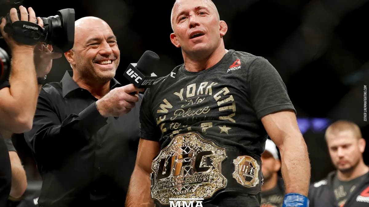 Un affrontement inédit entre deux légendes : le champion olympique Jordan Burroughs contre l’icône du MMA Georges St-Pierre Un affrontement inédit entre deux légendes : le champion olympique Jordan Burroughs contre l’icône du MMA Georges St-Pierre