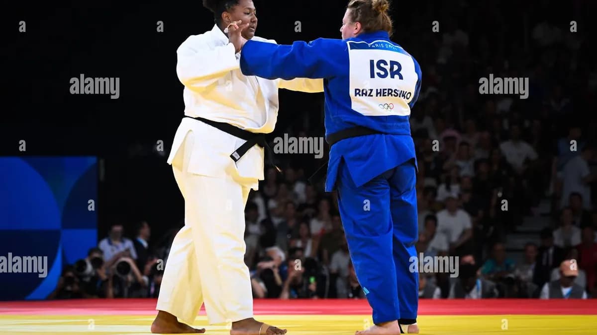 Une défaite en golden score met fin à la série de victoires de la Brésilienne face à l'Israélienne Une défaite en golden score met fin à la série de victoires de la Brésilienne face à l'Israélienne
