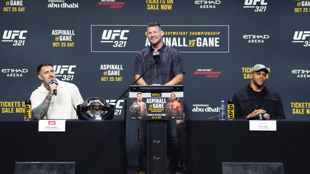 Tom Aspinall vs Ciryl Gane : quand Halloween relance la polémique de l'UFC 321 avec une touche d'humour noir Tom Aspinall vs Ciryl Gane : quand Halloween relance la polémique de l'UFC 321 avec une touche d'humour noir