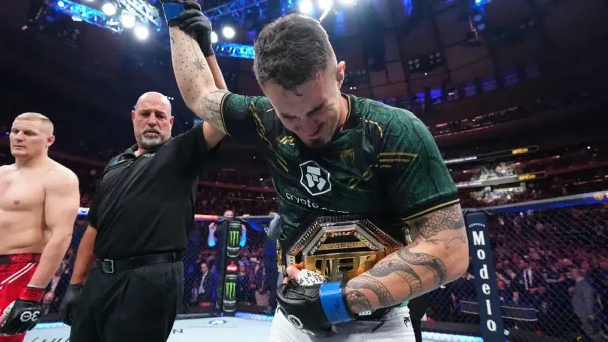 Tom Aspinall se moque de Ciryl Gane après leur *no-contest* à l'UFC 304 : entre humour et polémique