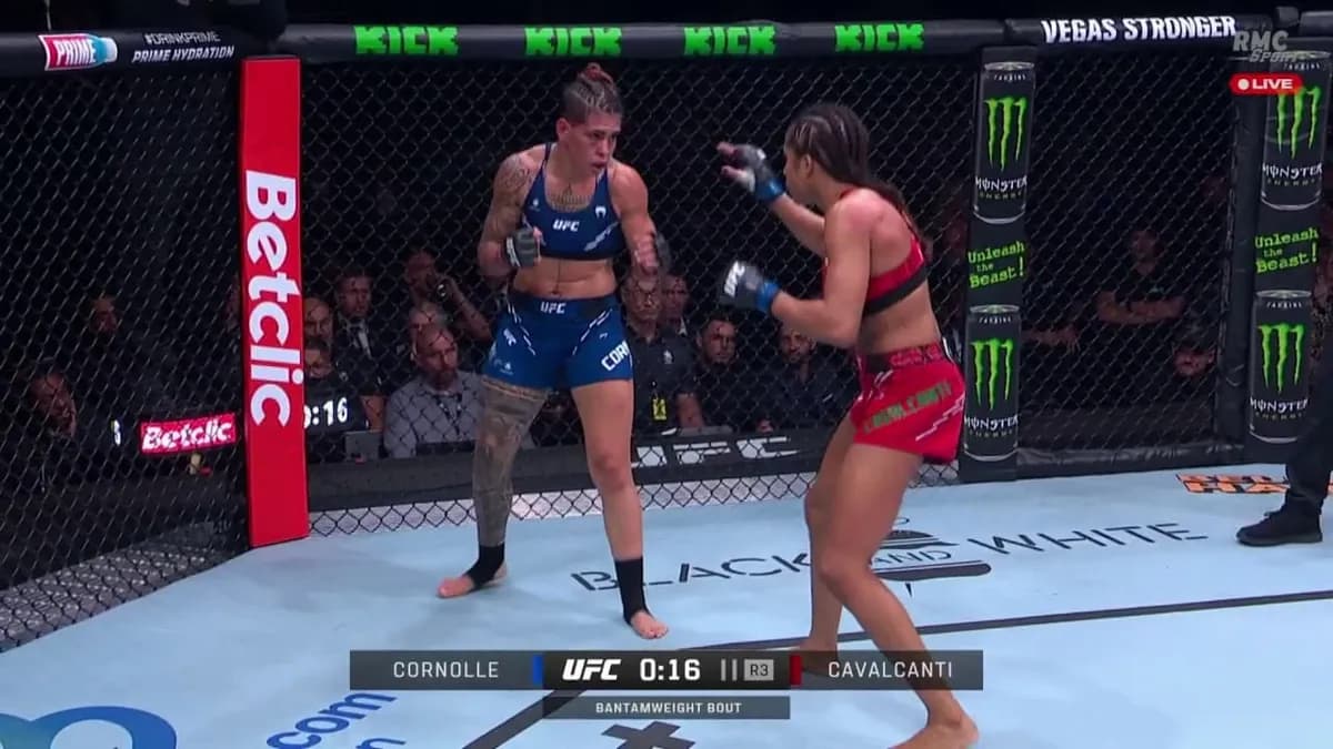 Nora Cornolle ruled the octagon against Klaudia Syguła at UFC Fight Night Paris with flawless technical control and relentless ground dominance. Nora Cornolle ruled the octagon against Klaudia Syguła at UFC Fight Night Paris with flawless technical control and relentless ground dominance.