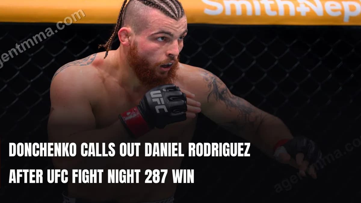 Rodriguez et Donchenko : L’affrontement qui redessine l’UFC Paris Rodriguez et Donchenko : L’affrontement qui redessine l’UFC Paris